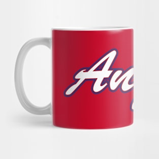 Angels Script – white Mug